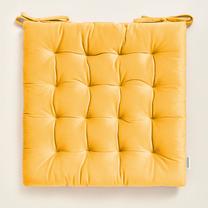 Kėdžių pagalvėlė Room99 Nova, geltona, 40 cm x 40 cm