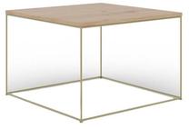 Kavos staliukas ADRK Roni, ąžuolo, 65 cm x 65 cm x 37 cm