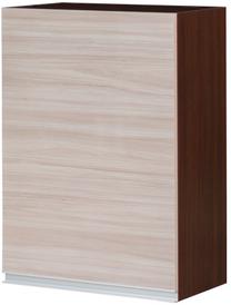 Viršutinė virtuvinė spintelė Bodzio Sandi KS50GL, ruda/smėlio, 31 cm x 50 cm x 72 cm