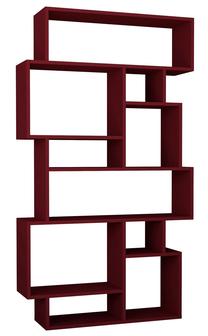 Lentyna Kalune Design Karmato 776HMS3612, raudona, 96 cm x 25.5 cm x 168.5 cm