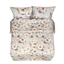 Patalynės užvalkalų komplektas Rustilė Watercolor Bloom 6061, įvairių spalvų, 135 x 200 cm