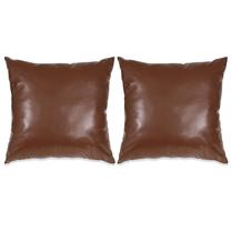 Dekoratyvinė pagalvėlė VLX Cushion Set, ruda, 45 cm x 45 cm, 2 vnt.