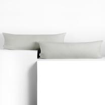 Pagalvės užvalkalas Restilo Amber, balta, 120 cm x 20 cm, 2 vnt.