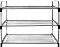 Batų lentyna Orion, sidabro, 65.5 cm x 30 cm x 54 cm