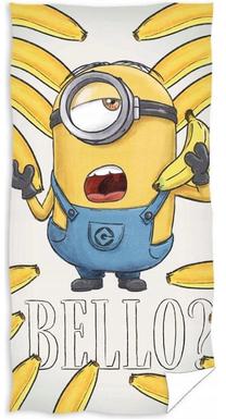 Vaikiškas rankšluostis Mariall Minions RDE-94, geltona, 50 cm x 30 cm