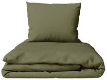 Patalynės užvalkalų komplektas Rustilė Premium, alyvuogių žalia, 200 x 200 cm