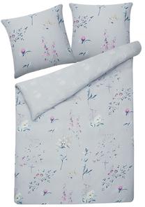 Patalynės užvalkalų komplektas Shumee Evergreen, šviesiai mėlynas, 155 x 220 cm