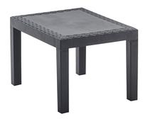 Lauko stalas Home4you Jack, pilkas, 60 cm x 47 cm x 40 cm