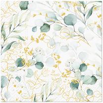 Popierinės servetėlės PAW, 33 cm x 33 cm, įvairių spalvų, 20 vnt.