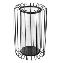 Žvakidė Altom, metalas, Ø 19 cm, 32 cm, juoda