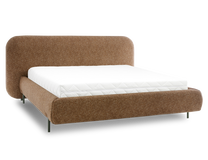 Lova pusantros vietos Pointt Breona 45, 140 x 200 cm, geltona, be čiužinio, su grotelėmis