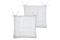Kėdžių pagalvėlė Stof Coline CUC798001GAL, balta, 38 cm x 38 cm