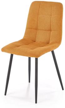 Valgomojo kėdė K560, matinė, garstyčių, 45 cm x 53 cm x 88 cm