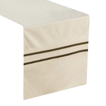 Stalo takelis stačiakampė Glen 4, kreminė, 35 x 180 cm