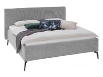 Lova dvigulė Riva Baltimore Fog, 180 x 200 cm, šviesiai pilka, be čiužinio