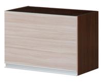 Viršutinė virtuvinė spintelė Bodzio Sandi KS53G-LA/P/OR, riešuto/smėlio, 50 cm x 31 cm x 36 cm