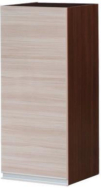 Viršutinė virtuvinė spintelė Bodzio Sandi KS30GP-LA/P/OR, riešuto/smėlio, 31 cm x 30 cm x 72 cm