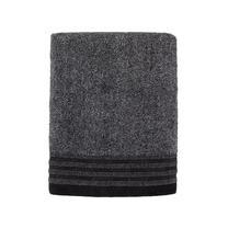 Vonios rankšluostis Domoletti HUDSON, juodas, 90 cm x 50 cm