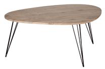 Kavos staliukas Atmosphera Neile, rudas, 65 cm x 97 cm x 50 cm