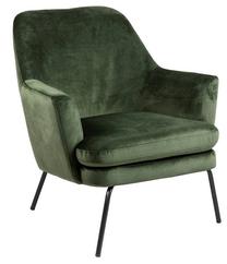 Krėslas Chisa, juodas/žalias, 74 cm x 73 cm x 83 cm