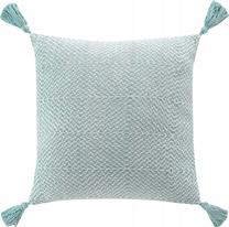 Dekoratyvinė pagalvėlė Douceur d`Interieur Louisette, žydra, 40 cm x 40 cm