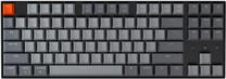 Klaviatūra Keychron K8 RGB Gateron Blue, EN, juoda, belaidė