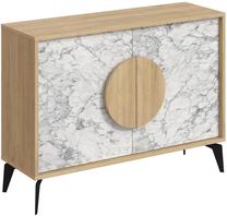 Konsolinis staliukas Kalune Design Gora, ąžuolo, 110 cm x 35.6 cm x 82 cm