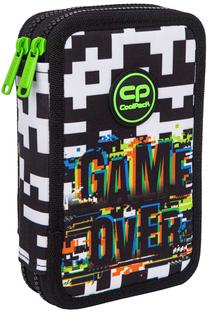 Penalas CoolPack Game Over, 19.5 cm x 12.5 cm, balta/juoda/žalia