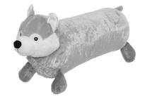 Dekoratyvinė pagalvėlė 4Living Husky, balta/juoda/pilka, 52 cm x 13 cm