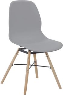 Kėdžių rinkinys Kayoom Amy 110 QL6T7, medžio/pilka, 53.5 cm x 45 cm x 82 cm, 2 vnt.