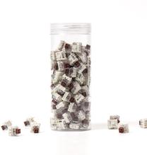 Jungiklis Keychron Kailh Box Switch Set 110 pcs, skaidri/ruda