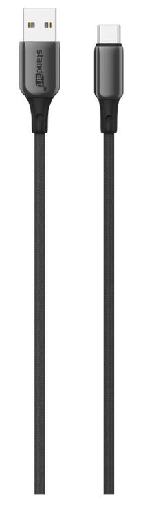 Laidas Standart GT-XG112, USB Type-C, 200 cm, juoda