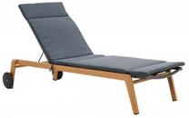 Gultas Mirpol Duisburg, rudas/pilkas, 199.5 cm x 79 cm x 35 - 102 cm