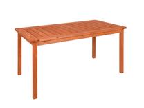 Lauko stalas Sorrento KG10600, rudas, 140 cm x 78 cm x 72 cm