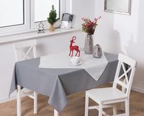 Staltiesė kvadratinė Splendid Bosque, balta, 85 x 85 cm