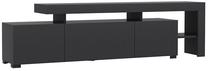 TV staliukas Kalune Design Beliz, antracito, 192 cm x 37 cm x 53 cm