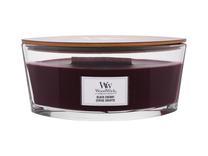 Žvakė, aromatinė WoodWick Black Cherry Elipse, 40 h, 453.6 g, Raudona