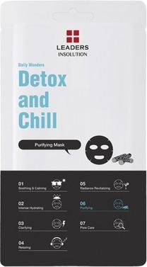 Veido kaukė Leaders Detox And Chill, 23 ml