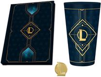 Rinkinys ABYstyle League Of Legends Hextech Logo, mėlyna, 3 vnt., 400 ml