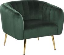 Krėslas Beliani Laconia, žalia, 62 cm x 66 cm x 72 cm