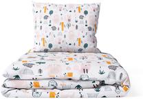 Kūdikių patalynės komplektas Ankras Forest, 100 x 135 cm, įvairių spalvų/smėlio