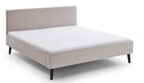Lova pusantros vietos Leira, 140 x 200 cm, smėlio, be čiužinio