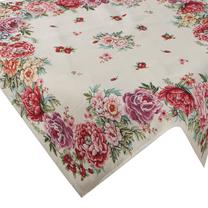 Staltiesė stačiakampė Gria, žalia/rožinė/violetinė, 140 x 180 cm