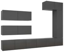 TV staliukas VLX 3078927, pilkas, 30 cm x 80 cm x 30 cm