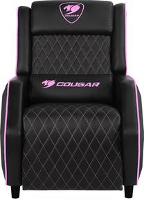 Žaidimų kėdė Cougar Gaming Ranger EVA, 60 x 48 x 102.5 cm, juoda/rožinė