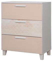 Komoda Kalune Design Leva Gravis Dream, balta, 43 cm x 80 cm x 95 cm