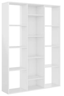 Lentyna VLX Room Divider 800447, balta, 100 cm x 24 cm x 140 cm