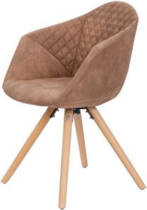 Kėdžių rinkinys Kayoom Chadwick 110, ruda, 55 cm x 59 cm x 82 cm, 2 vnt.