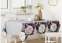 Staltiesė stačiakampė Splendid Lucia, pilka/violetinė, 180 x 140 cm