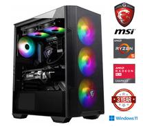 Stacionarus kompiuteris Mdata Gaming 90302432 Ryzen 5 5500, DDR4 8 GB, SSD+HDD 1 TB 1 TB, Radeon RX 580 8 GB, Windows 11